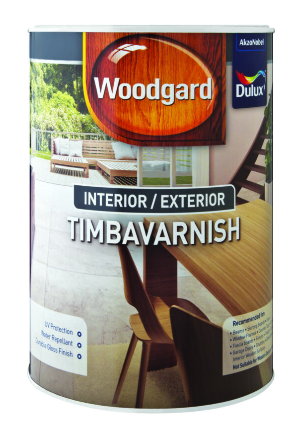 Woodguard Interior/Exterior Timbavarnish Clear 5ltrs