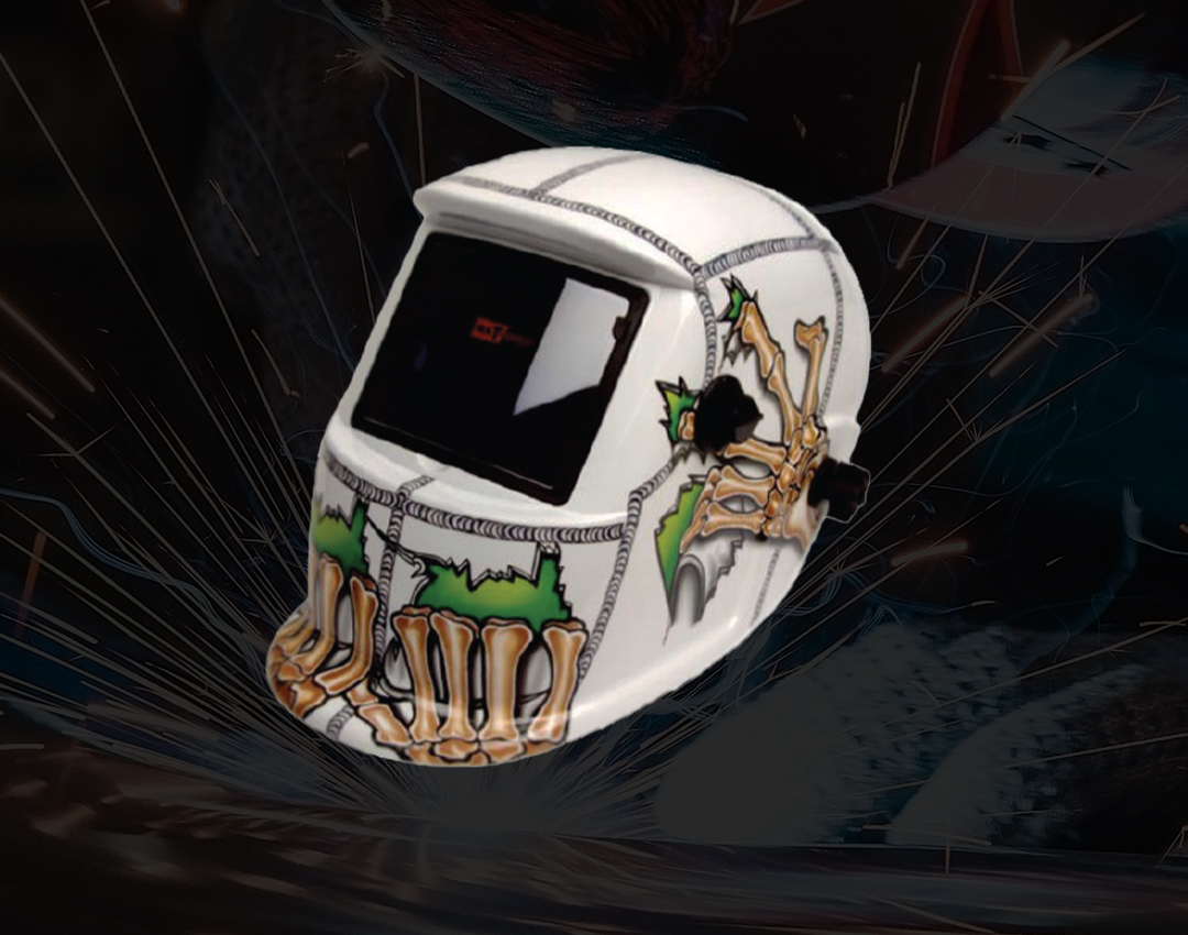 Matweld Auto Darkening Welding/Grinding Helmet -HON 3006