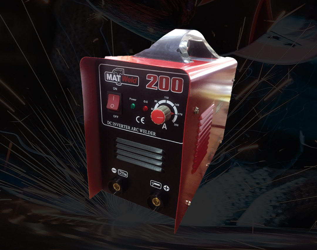 MAT 9055KD Matweld Welder Inverter 200 A 22V IND DIGI
