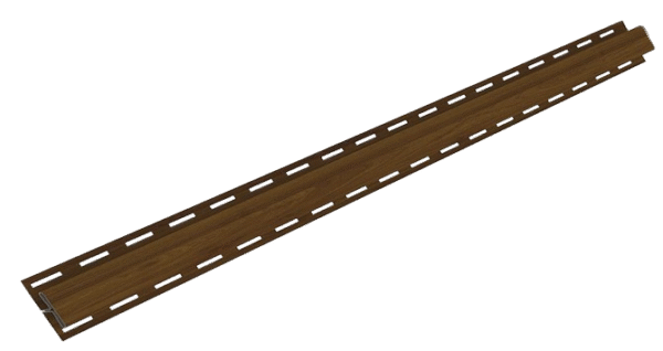 PARE Soffit T Trim Oak Wood Ocre 3060mm