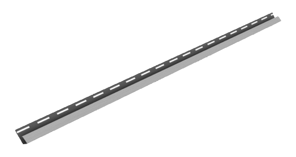 PARE Soffit J Trim Super White 3060mm