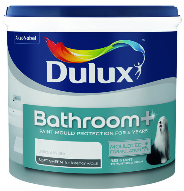 Dulux Bathroom Soft Sheen with Moultec Technology