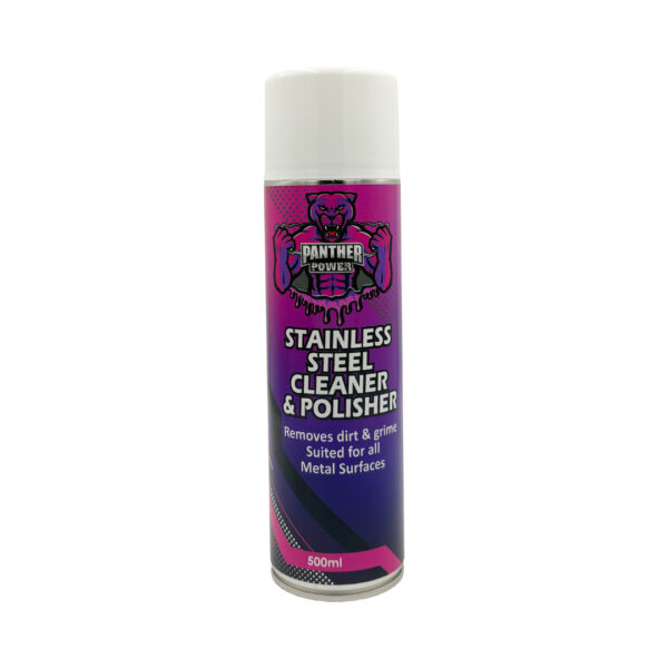 Panther Power -Stainless Steel + Alum Cleaner Spray x 500ml